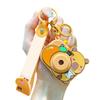 Portachiavi Creativo Capibara Fotocamera Caratteristica Proiezione Divertente Design Multicolore Decorazione da Appendere alla Borsa Accessorio Regalo