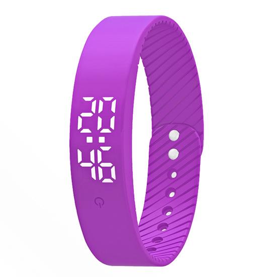 Vibrating Alarm Wristband with Fitness Tracking Waterproof Silent Wake Up Clock Watch Vibration Sleep Bracelet for Heavy Sleepers Students Men