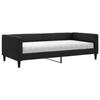 VidaXL Daybed with Mattress Black 100x200 Cm Fabric 3196567