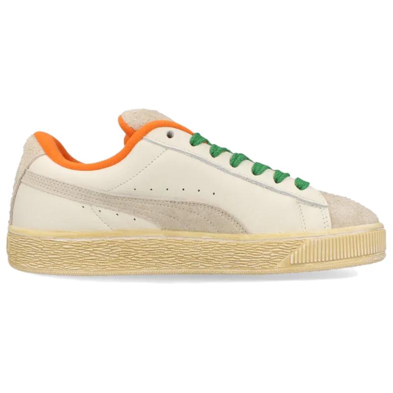 New PUMA Suede Xl Carrots Warm White 398801-01