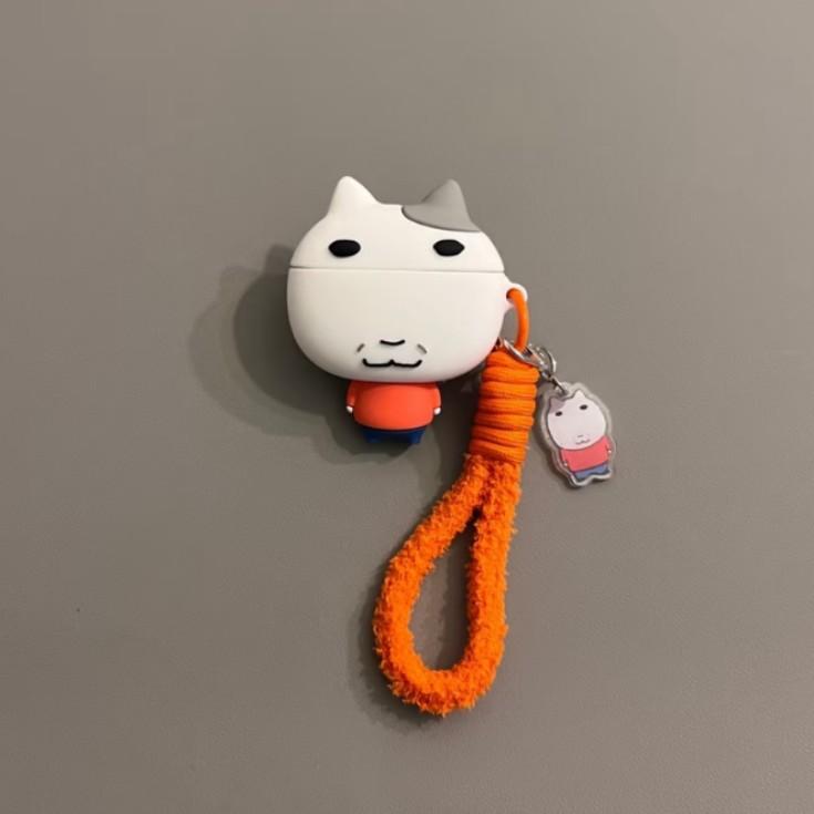 Cute retro cat AirPods pro1 apple bluetooth headset case 1st generation cartoon Vintage protective case