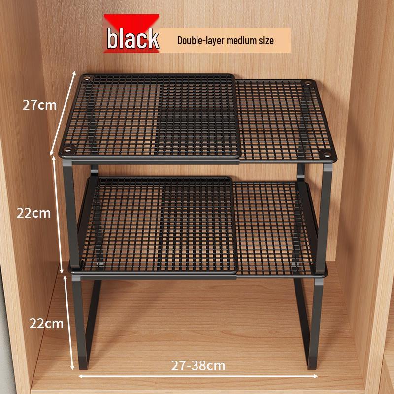 Retractable Wardrobe Storage Rack for Underwear and Cabinet Organization
