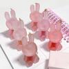 Elegant Lip Gloss Charm Keychain Fashion Rabbit Key Ornament Rabbit Key Pendant Perfect for Daily Wear and Party Wear