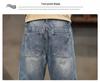 Men's Summer Denim Workwear Shorts - Trendy, Loose, Casual Five-Point Breeches, 2024 Collection