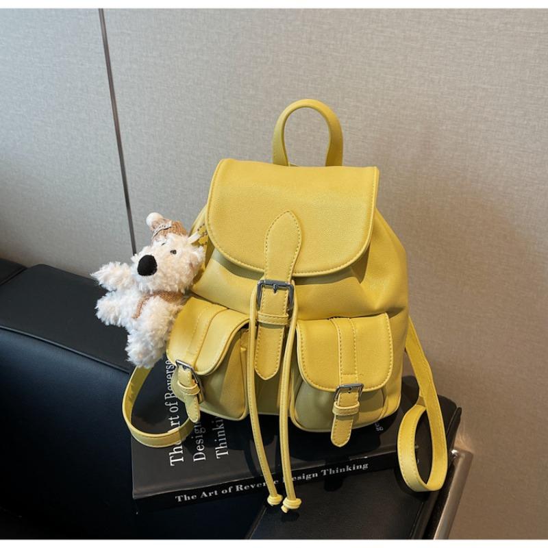Texture college style tote backpack 2026 spring new casual light luxury shoulder armpit bag