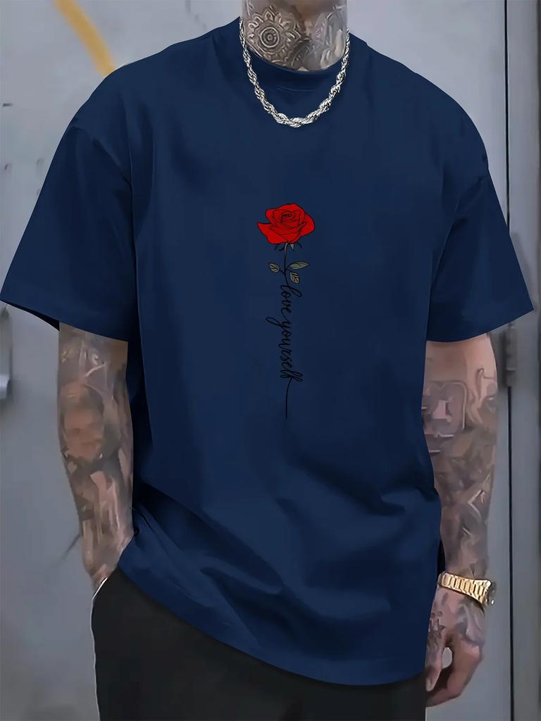 [Sommer Print T-Shirt] Lässiges Sommer Kurzarm Print T-Shirt - T-Shirts für Männer