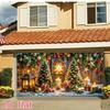 1Pcs Christmas Decorative Candles Atmosphere Decoration Background Xmas Backdrop Decorations For Photo Studio Booth Party