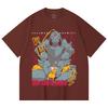 T-shirt Unisex in Cotone Pesante 230 g/m² 100% Cotone con Stampa Fullmetal Alchemist V4 Alphonse