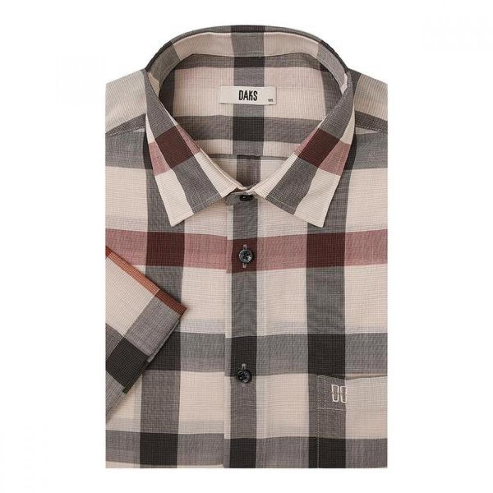 

Daks 26ss Medium Check Summer Short Sleeve Regular Fit Casual Shirt Dms1shcs142i DMS1SHCS142-I1/95