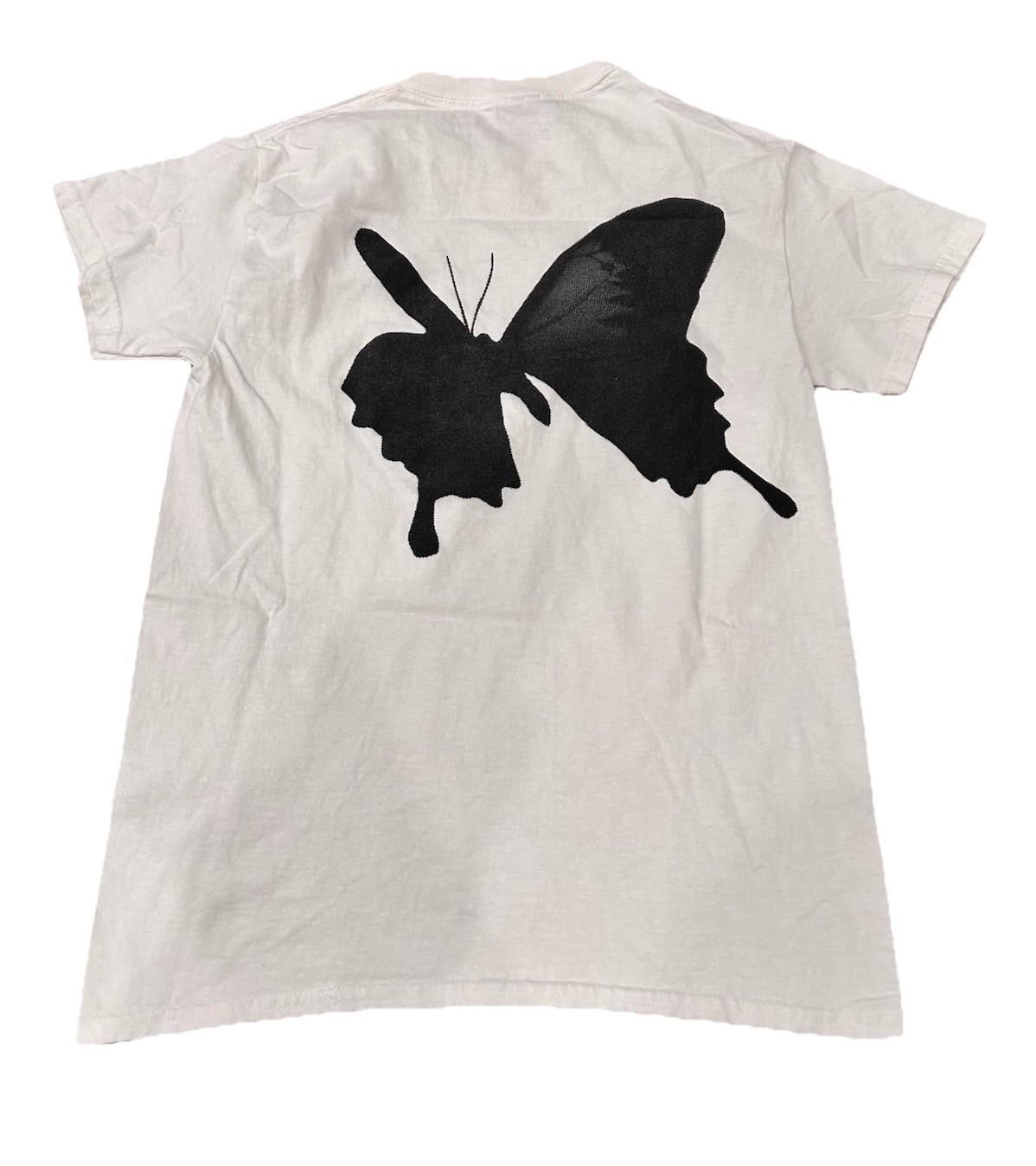 Post Malone Shirt Small S Twelve Carat Tour VIP White Butterfly Graphic Concert Unisex T-Shirt M