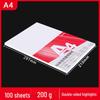 Carta Fotografica Lucida: A3 & A4 Inkjet, Fronte/Retro, da 120 g/m² a 260 g/m², Confezione da 100