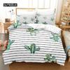 Tropical Cactus Bedding Set Duvet Cover Set 3d Bedding Digital Printing Bed Linen Queen Size Bedding Set Fashion Design