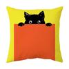 Sofa Chair Bed Living Room Decorative Pillowcase Fashion Cartoon Cute Cat Pillowcase