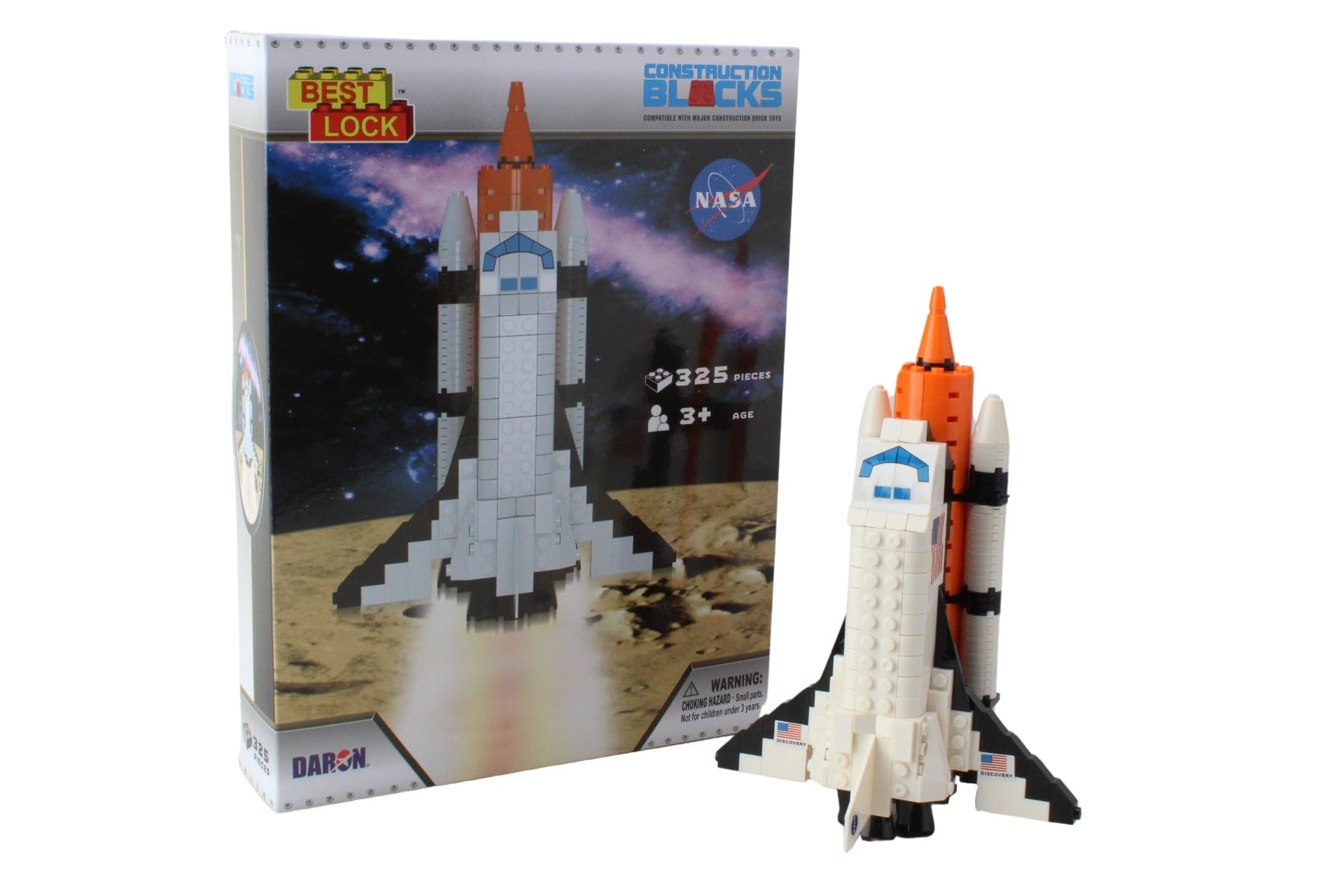 

Daron Worldwide Trading BL5740 Space Shuttle 140 Piece Construction Toy
