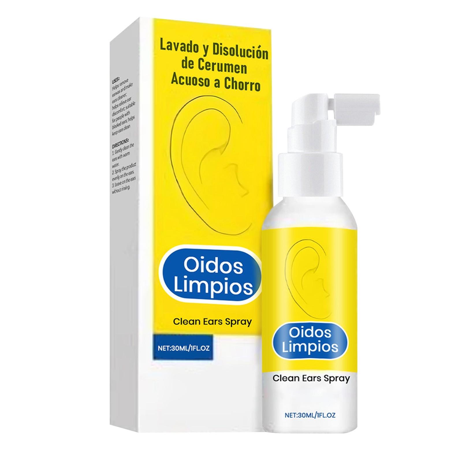 

Спрей для ушей может улучшить ушную серу, предотвратить дискомфорт и помочь при ощущении заложенности уха. 30 мл One Size белый