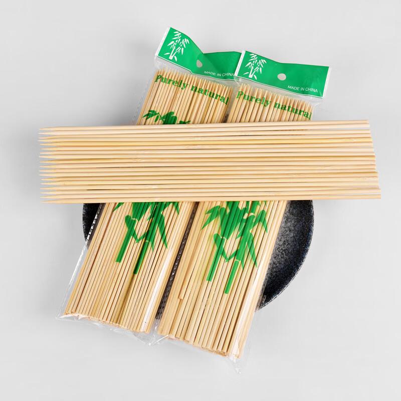SMVP Disposable Flat Bamboo BBQ Skewers