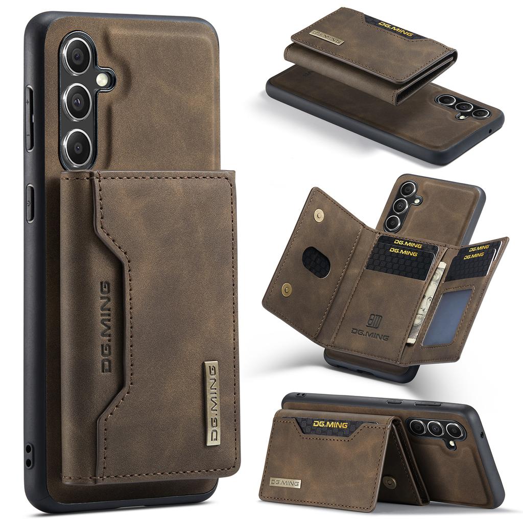 DG.MING M2 Series for Samsung Galaxy A36 5G Case PU+PC+TPU Phone Cover Detachable Wallet