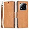 For Xiaomi Redmi Note 14 Pro 4G Case Shockproof PU Leather Cover with Wallet Card Slots