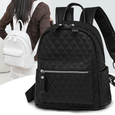 PU Backpacks for Women  Simplicity Large Capacity  Leisure Travel Bags  Monochromatic Backpack