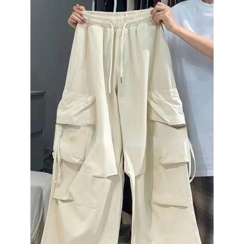 American Vintage Hip Hop salopete femei toamnă talie înaltă drepte picior lat Gyaru lejer casual mopping modă pantaloni damă