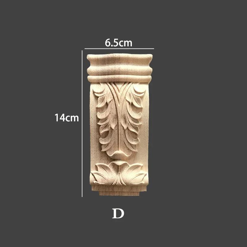 Dropshipping  classic Roman column solid carved carving decoration Chinese stud beam support beam furniture fireplace cabinet