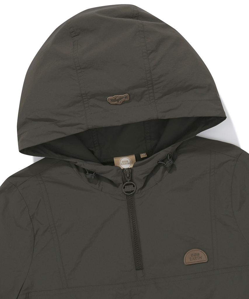 Bbc Earth Women'S Layered Hoodie Dress Khaki