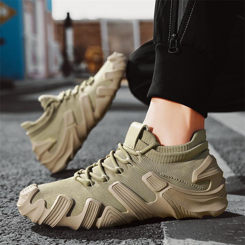 Popular Men's Casual Sports Shoes for Men Spring and Summer New Comfortable Breathable Mesh Shoes Mens Trendy Versatile Sneakers