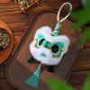 Chinese New Year Spring Festival Festival Lantern LED Light Blessing Luminous Handheld Lamp With Tassel Dancing Lion Pendant