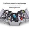 JNL Stainless Steel Folding Toolbox