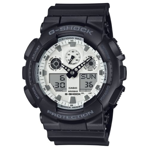 Casio G-Shock GA-100WD-1A Men's Watch, Overseas Model