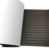 35.4"X94.5" Dark Gray With Black Stripes EVA Foam Teak Sheet Marine Flooring Yacht Synthetic Boat Decking Self-Adhesive Pad