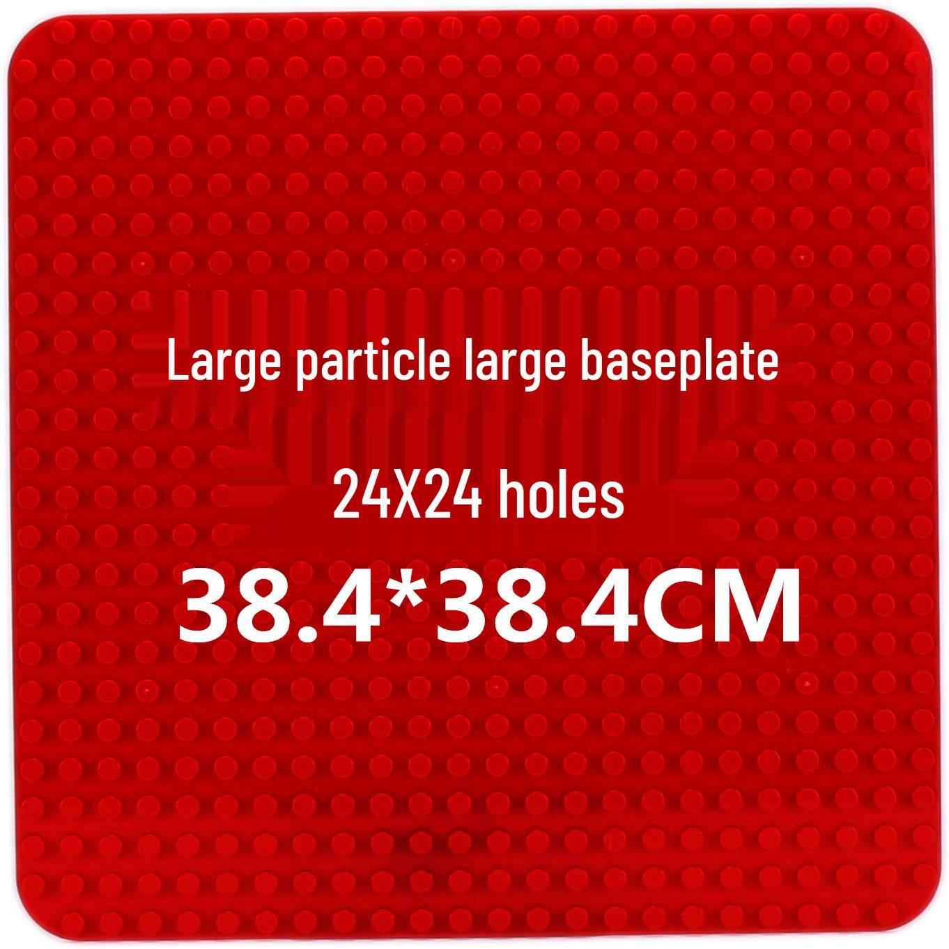 

Большая образовательная базовая пластина 24x24 - 572 отверстия, основа для стены из строительных блоков, совместимая с LEGO