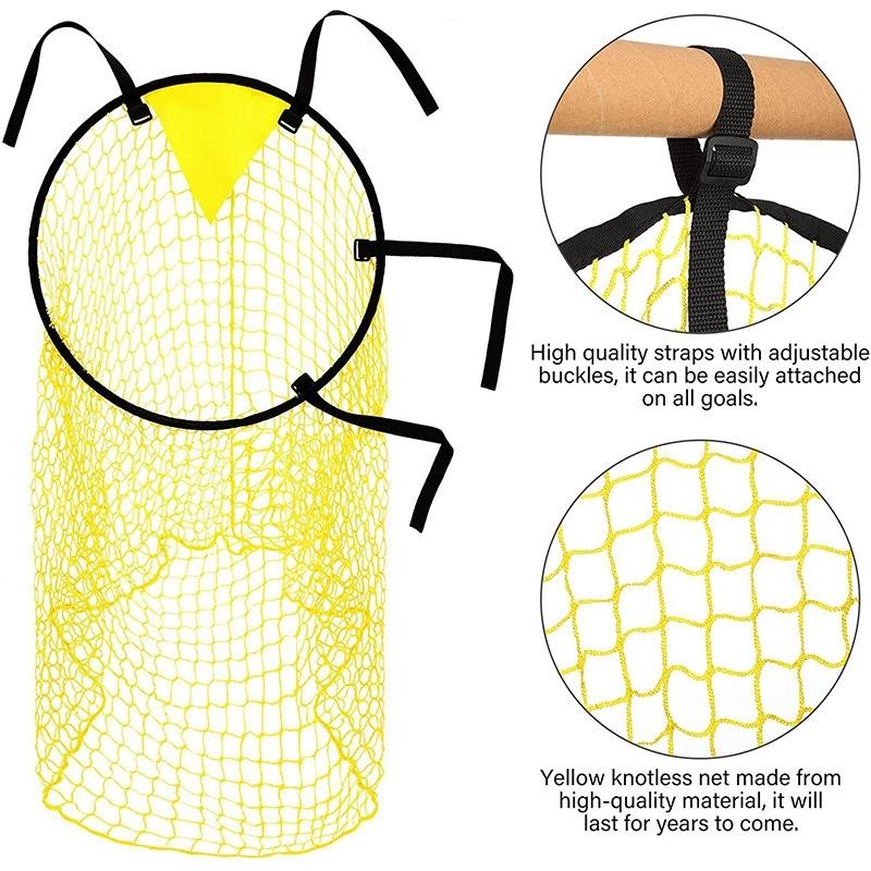 Soccer Target Net Foldable Soccer Ball Practice Shot Net Outdoor Football Training Equipment For Shooting Accuracy Training