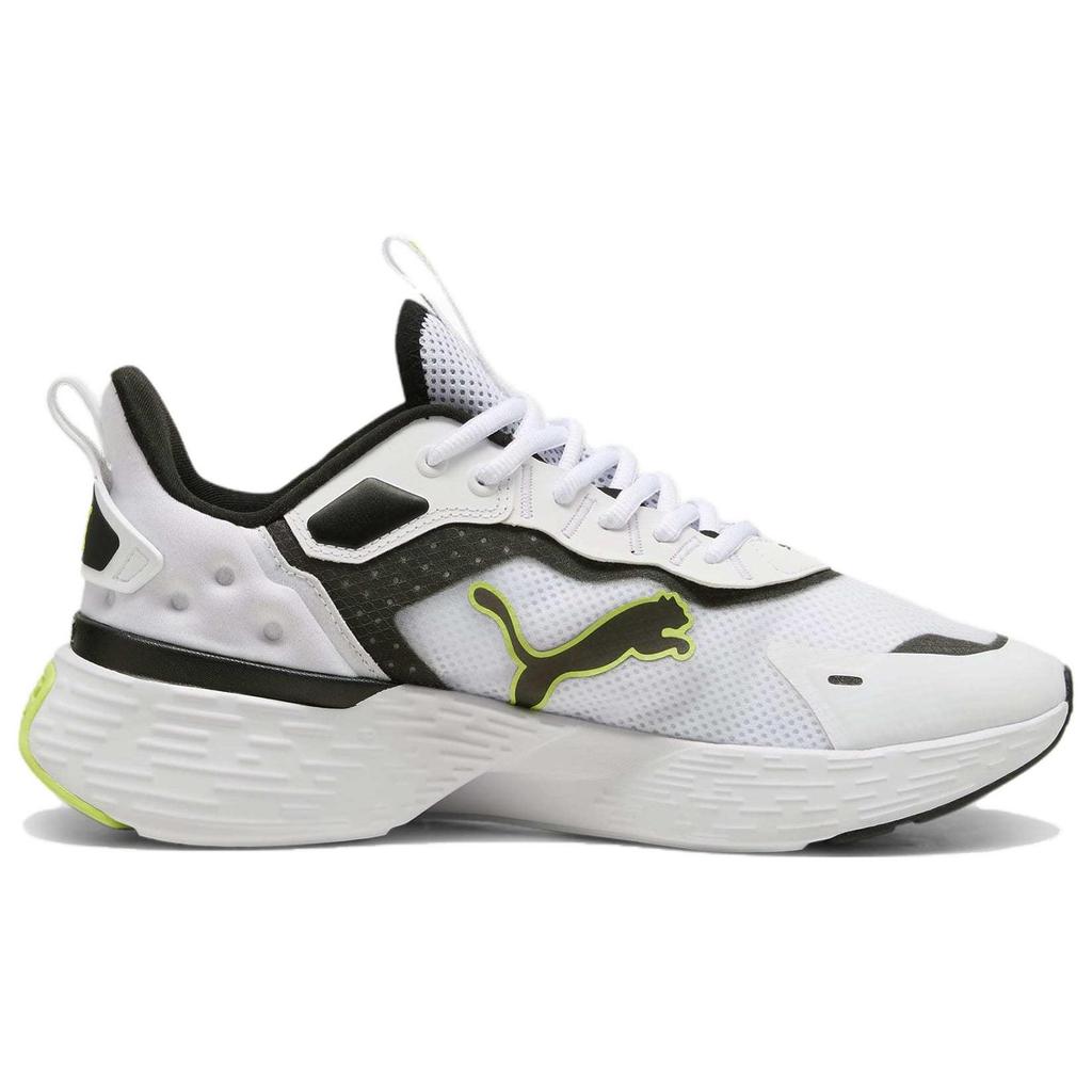 Puma Softride Sway Sports Slip Resistant Low Top Running Shoes Unisex White Gray Green 379443-04