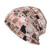 Cute Cartoon Cat Knitted Hat Retro Street Hip-hop Universal Skin Friendly Comfortable Warm Winter Hat Outdoor Leisure Gift