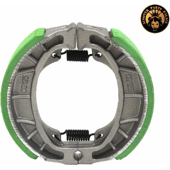 Mini Bike Brake Pad Shoes for Coleman CT200U MB200 BT200X MB165 Massimo Baja Mini Bike Brake Shoes GY6 49cc 50cc 150cc Scooter Moped CG125 105mm Drum