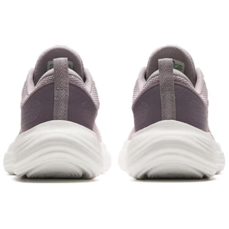 Anta Comfortable Slip Resistant Low Top Running Shoes Women's Pink Gray 122427792-4