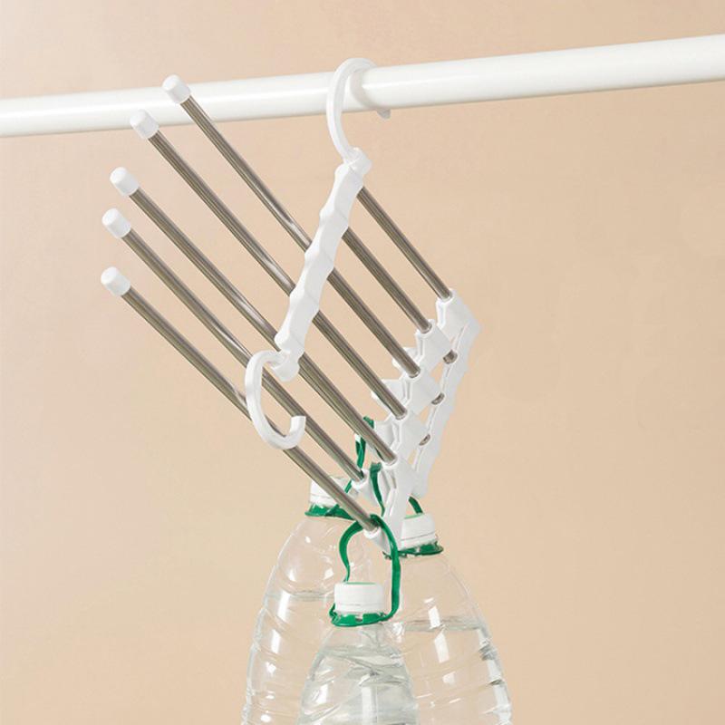 5-in-1 White Pants Rack - 1 Piece