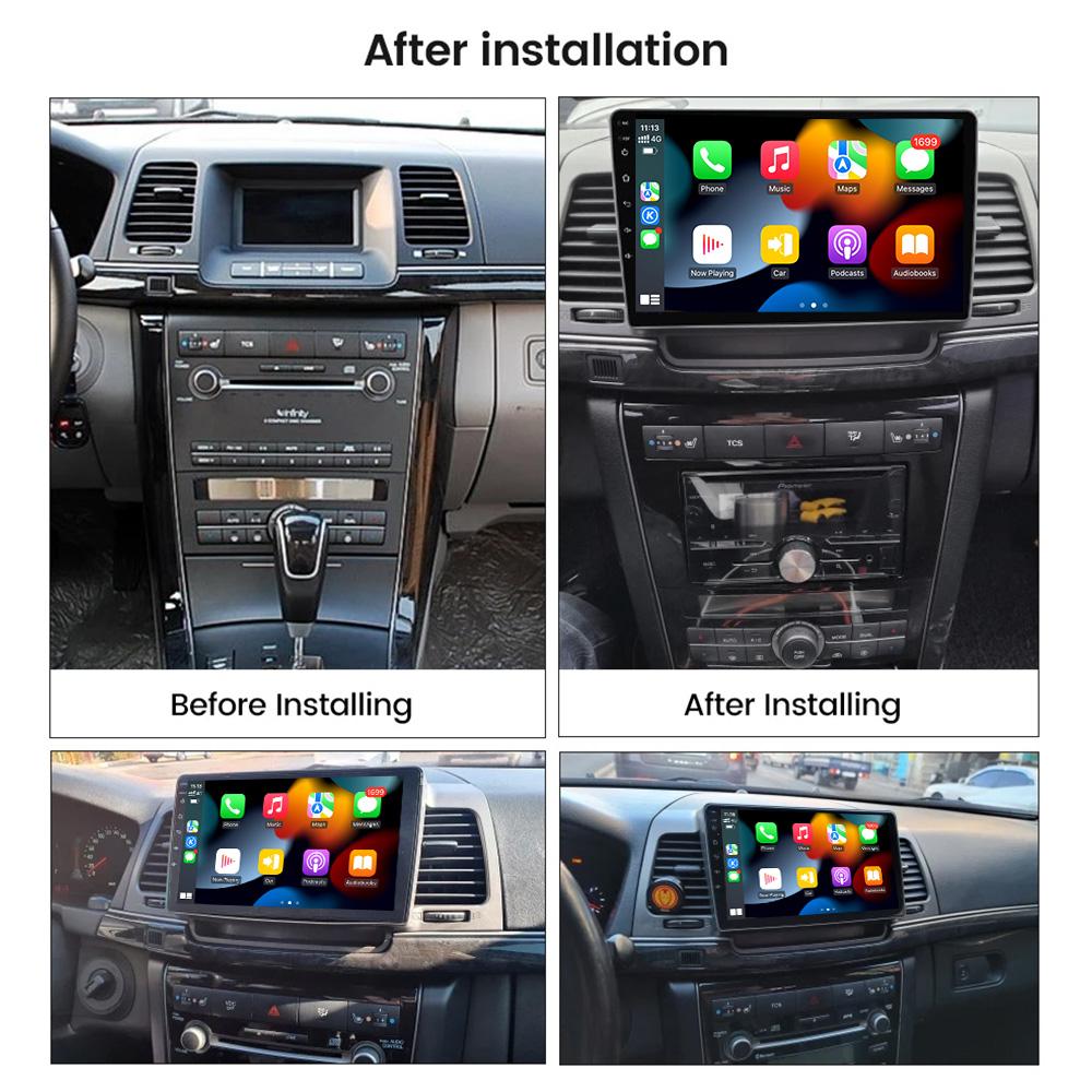 For Kia Opirus GH 2006-2011 Android Car Multimedia Stereo Player Navigation GPS Auto Carplay Rear 360 camera Video 5G wifi
