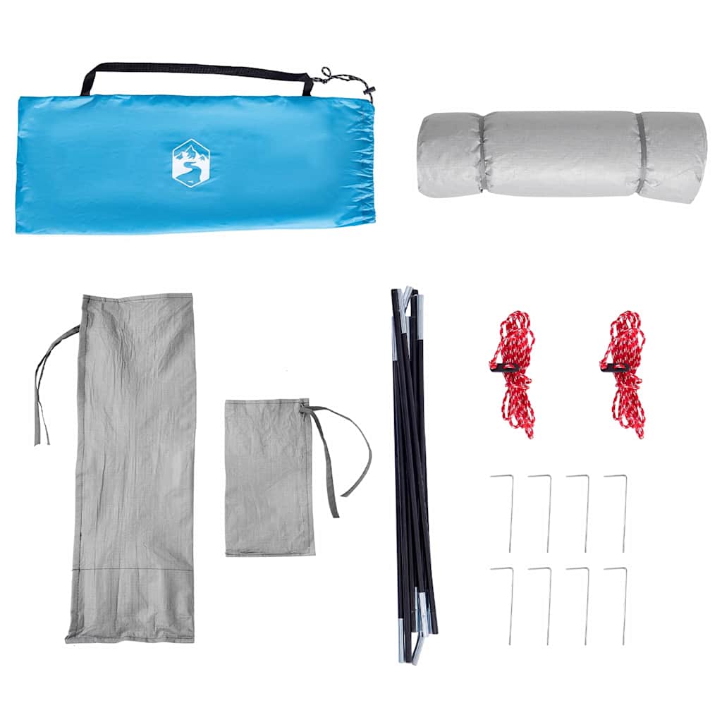 Inner Tent with Roof and Storage Blue 280 x 220 x 176 cm Taffeta