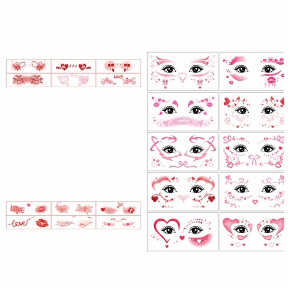 Waterproof Freckles Blush Stickers Long Lasting Makeup Stickers Face Temporary Tattoos  Concert