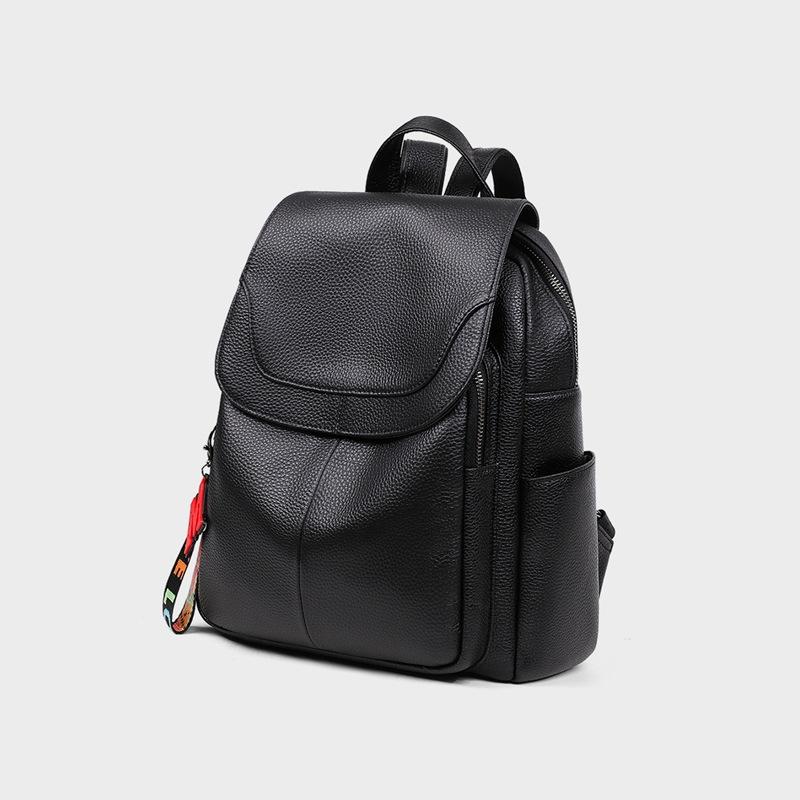 Backpack for Women New Fashionable Leather Junior High School Backpack Lightweight and Versatile Travel Large Capacity Backpack