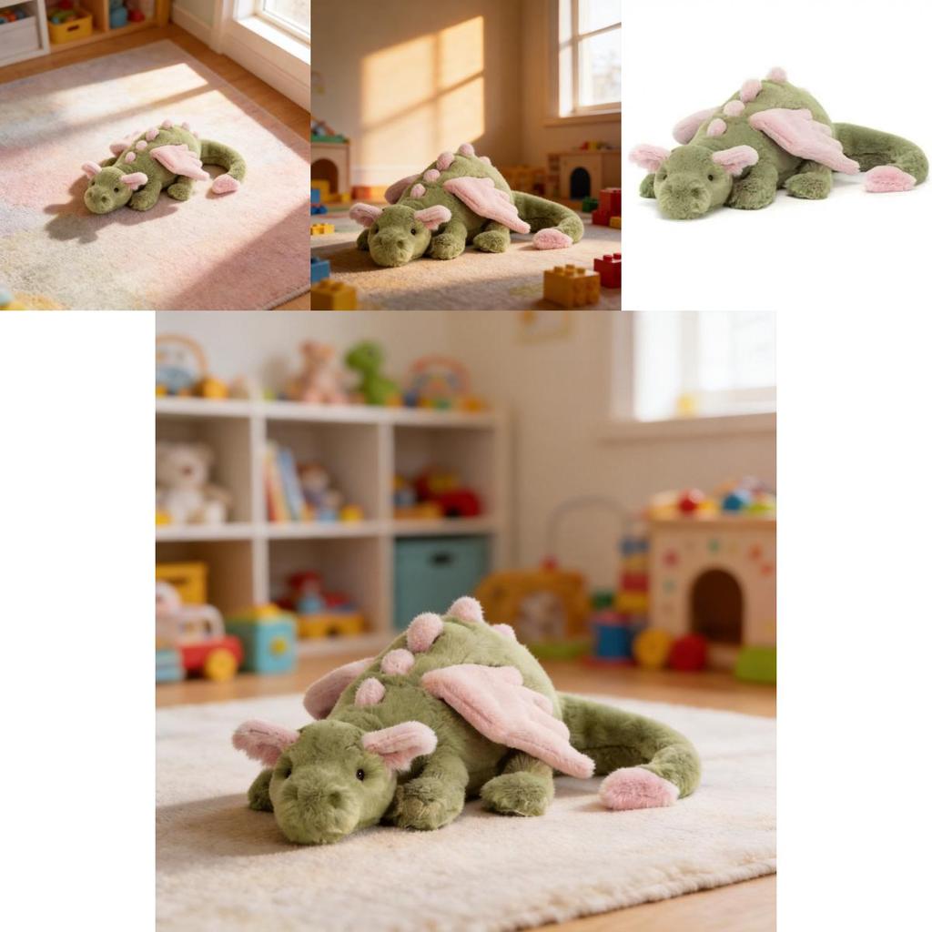 Sky Flying Dragon Plush Toy Rainbow Snow Dragon Gift For Kids And Teens