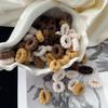 50 Stück/Los Bonbonfarbe Kinder Einfache Elastische Haarbänder Baby Mädchen Scrunchie Gummibänder Süße Kinder Haarschmuck