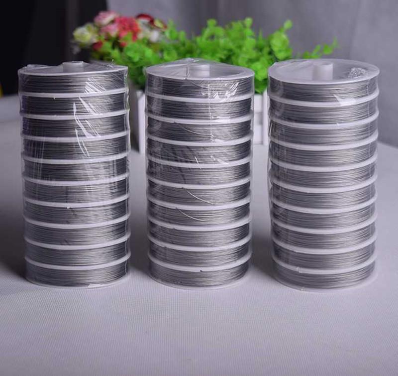 Inelastic Plastic-Coated Soft Steel Wire, Beaded Lead, Lead Pin, Fine Steel Wire Necklace, Steel Wire Bracelet Diy Accessories Material