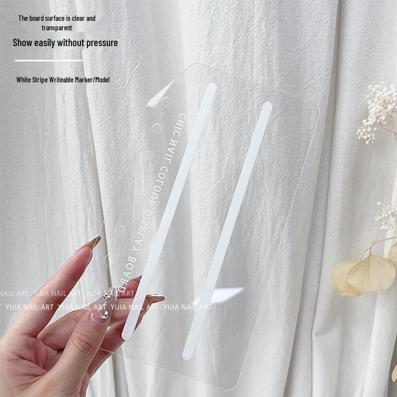 INS Advanced Loose-Leaf Nail Color Display Board and Storage Book with Pet Force-Printed Style Template