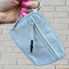 Portable Card Holder Mini Wallet Zipper Closure Multiple Compartments Waterproof Small Size Large Capacity Zip Keychain Pouch