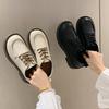 Platform Shoes, Autumn New Retro Round Head Low-top Comfortable Single Shoes for Women
