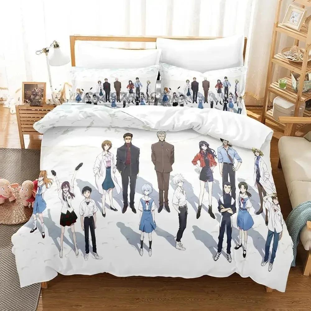 New Flcl Bedding Set Single Twin Full Queen King Size Bed Set Adult Kid Bedroom Duvet Cover Sets 3D Print Bed Sheet Set Kawaii