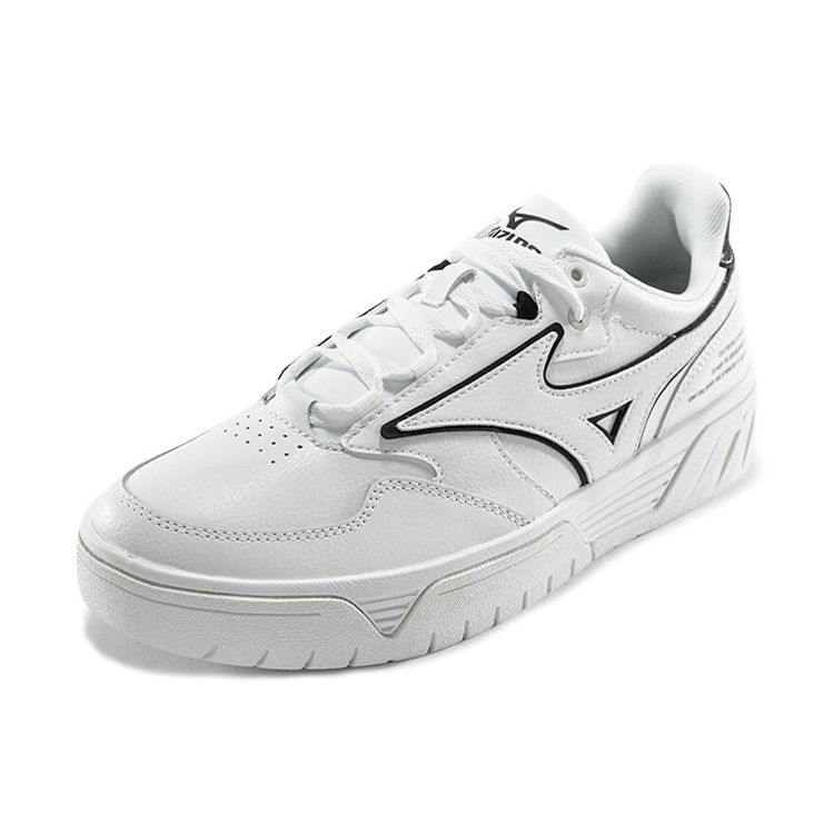 Mizuno Cl Ec Fashion Buty Skate Niskie Trampki Unisex Białe Czarne D1GH201301